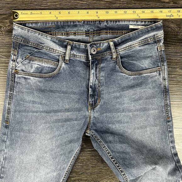 Max The Green Jeans Womens Skinny Fit Sustainable Size 32 Medium Wash Casual - Picture 10 of 14